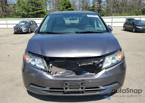 2016 Honda Odyssey Ex z USA, uszkodzony, nr VIN 5FNRL5H40GB031053
